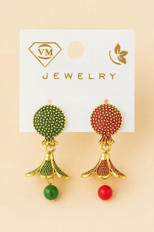 Red_&_Green_Traditional_Twin-Tone_Festive_Looks_Earrings_(Pack_Of_2)