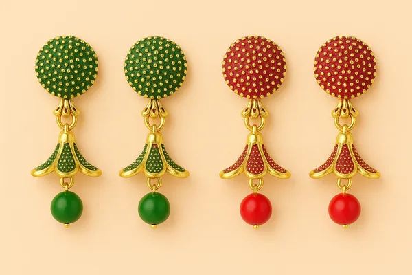Red_&_Green_Traditional_Twin-Tone_Festive_Looks_Earrings_(Pack_Of_2)
