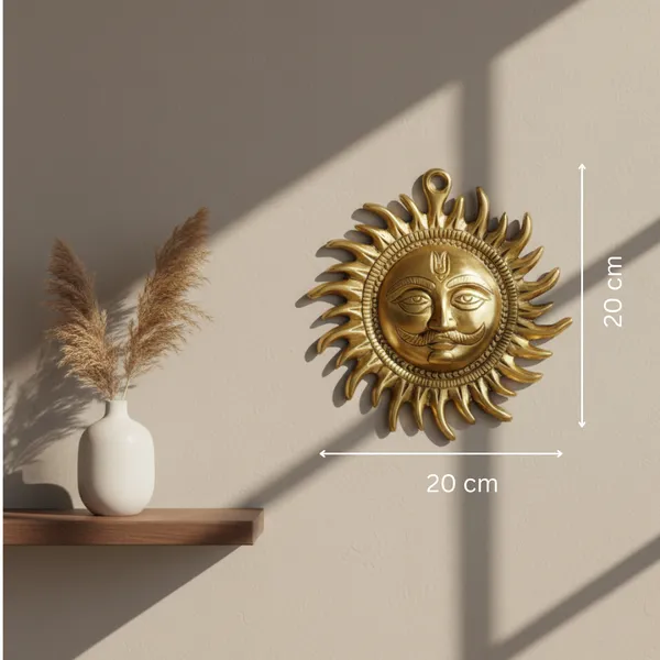 Golden_Brass_Premium_&_Elegant_Surya_Idol_For_Home_Vastu_Treatment