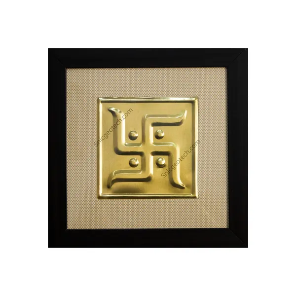 Golden_Brass_Premium_&_Elegant_Swastik_With_Frame_For_Home_Vastu_Treatment