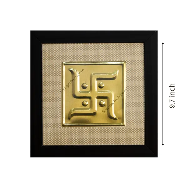 Golden_Brass_Premium_&_Elegant_Swastik_With_Frame_For_Home_Vastu_Treatment