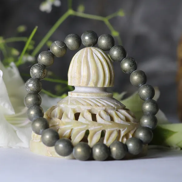Green_Crystal_Premium_&_Elegant_Pyrite_Bracelet_For_Unisex
