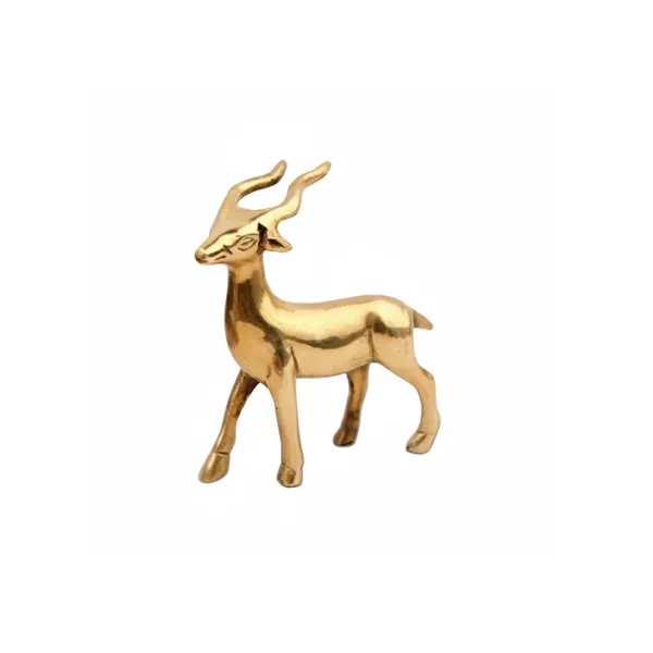 Golden_Brass_Premium_&_Elegant_Standing_Deer_Idol_For_Home_Vastu_Treatment