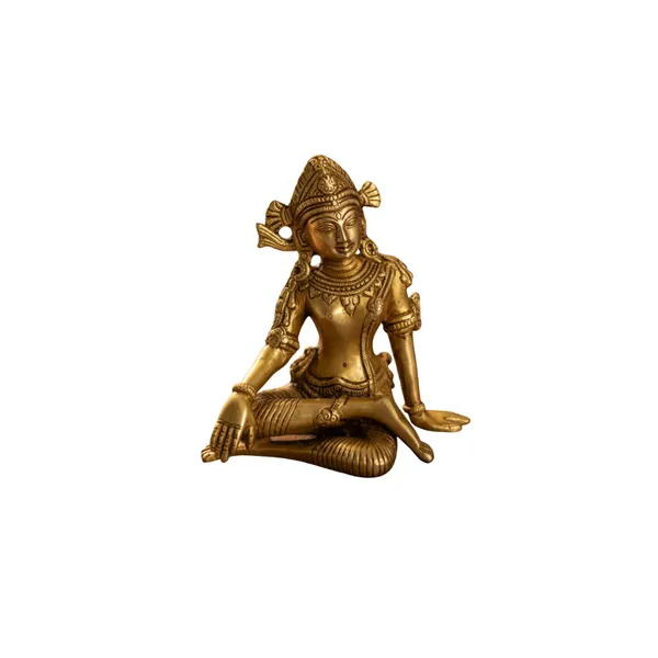 Golden_Brass_Premium_&_Elegant_Inderdevta_Idol_For_Home_Vastu_Treatment