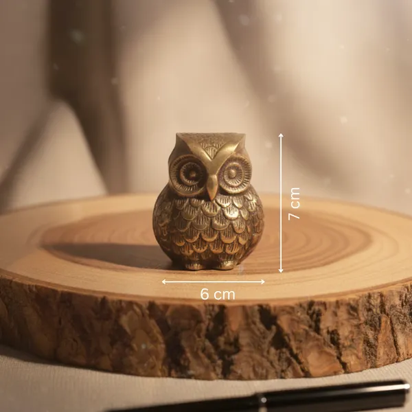 Golden_Brass_Premium_&_Elegant_Owl_Idol_For_Home_Vastu_Treatment