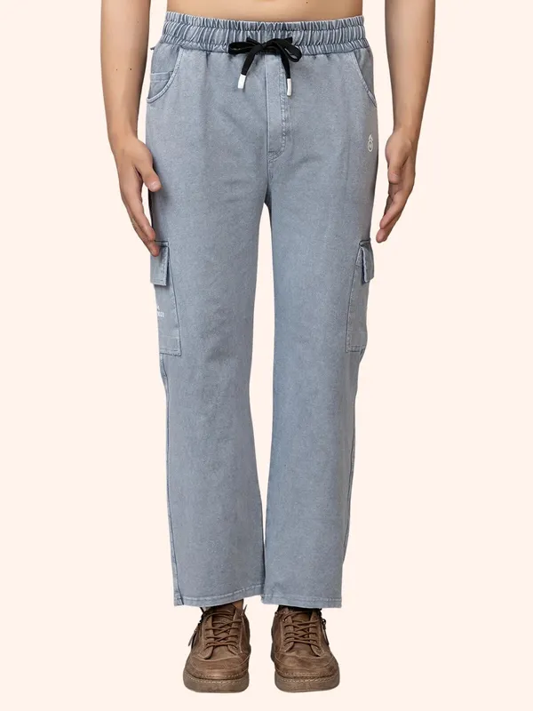 Grey_Cotton_Cargos_For_Men