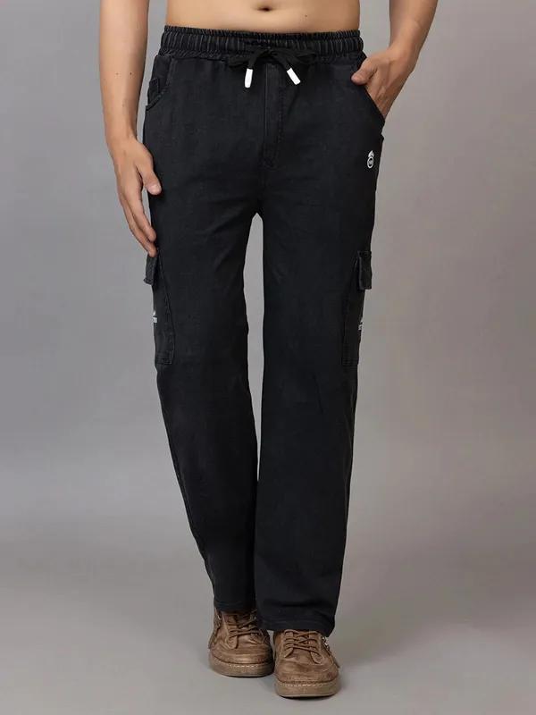 Black_Cotton_Cargos_For_Men