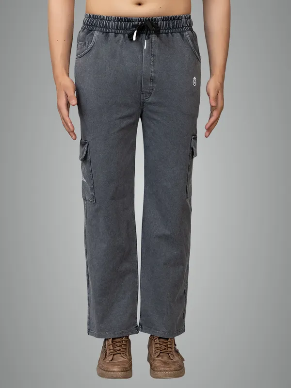 Grey_Cotton_Cargos_For_Men