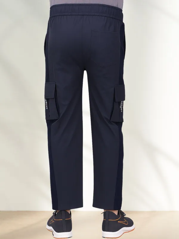 Dark_Blue_Nylon_Cargos_For_Men