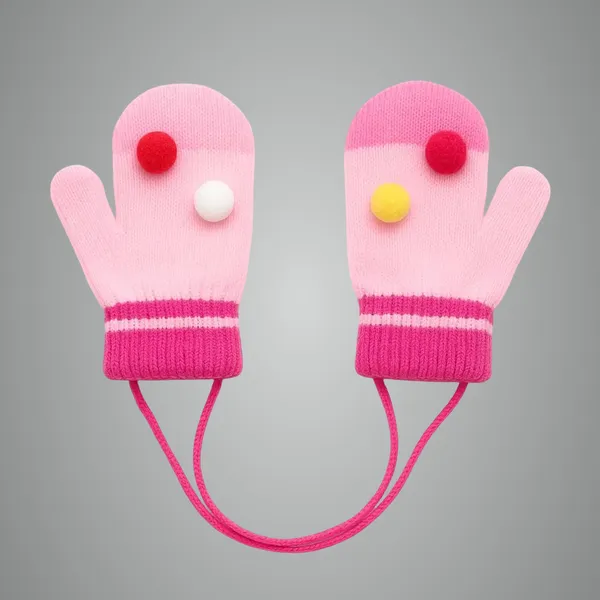 Soft_Pink_Wool_Blend_Glove_For_Baby_Boys_&_Baby_Girls