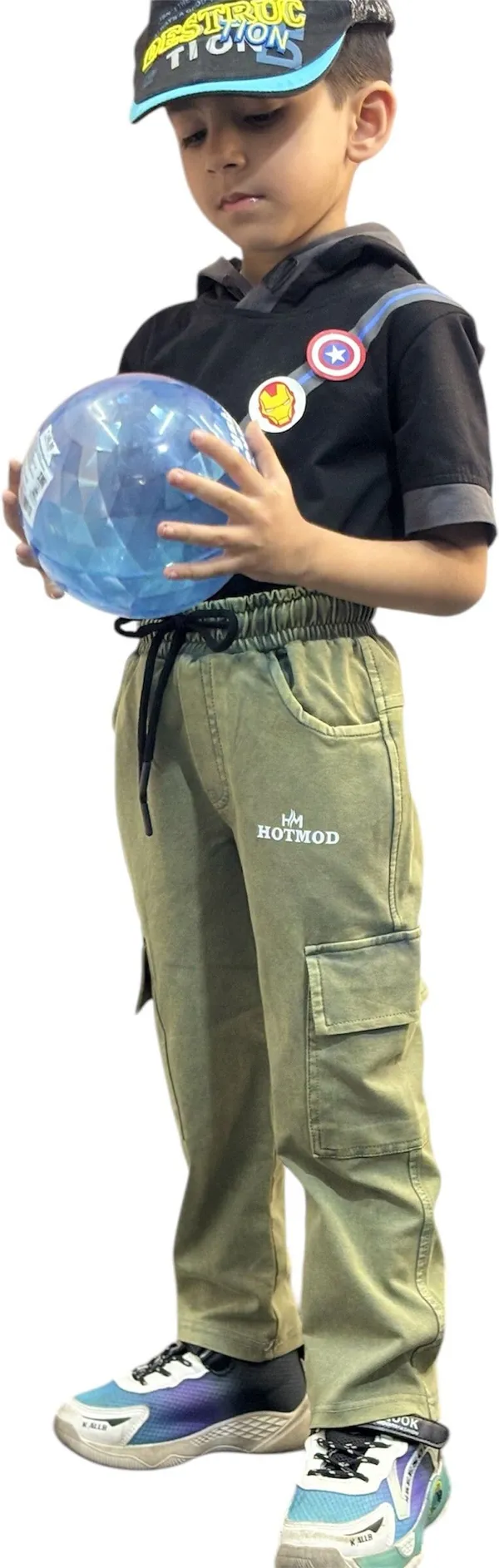 Light_Green_Cotton_Cargos_For_Boys