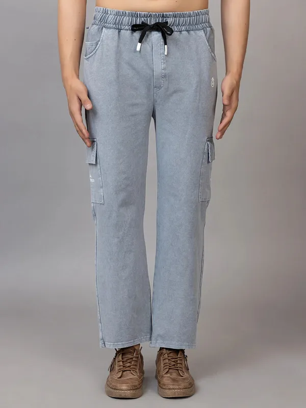 Grey_Pure_Cotton_Solid_Track_Pants_For_Men