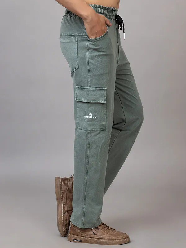Light_Green_Pure_Cotton_Solid_Track_Pants_For_Men