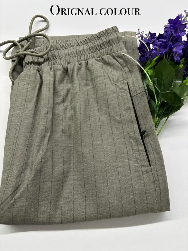 Grey_Pure_Cotton_Striped_Track_Pants_For_Men