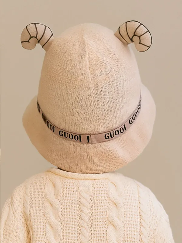 Beige_Pure_Cotton_Cap_For_Boys_&_Girls