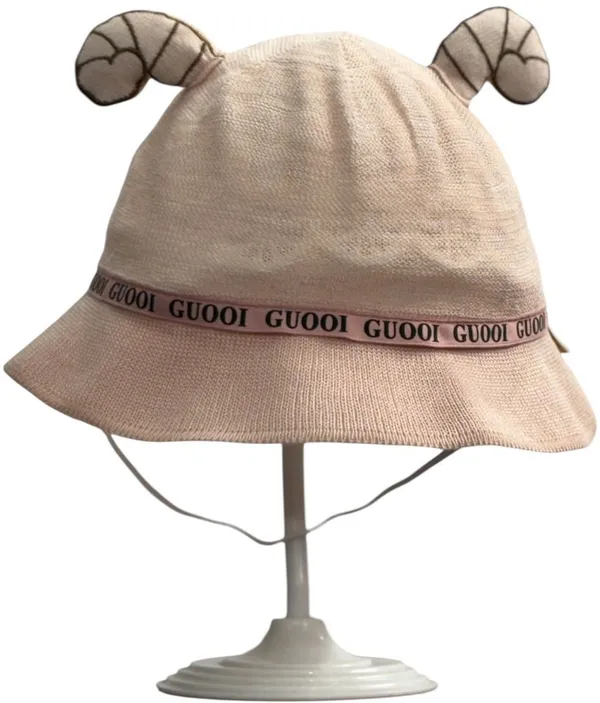 Beige_Pure_Cotton_Cap_For_Boys_&_Girls