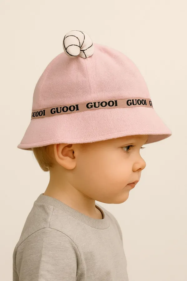 Pink_Pure_Cotton_Cap_For_Boys_&_Girls