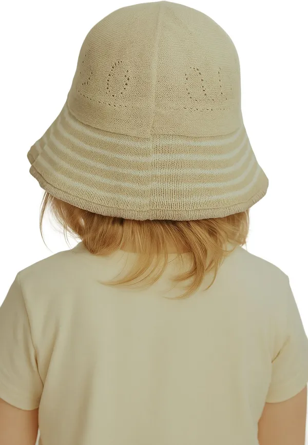 Beige_Pure_Cotton_Cap_For_Boys_&_Girls