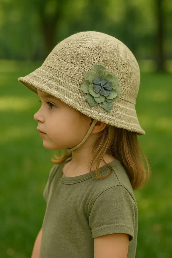 Beige_Pure_Cotton_Cap_For_Boys_&_Girls