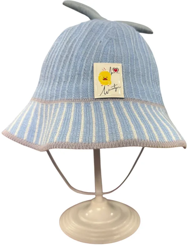 Light_Blue_Pure_Cotton_Cap_For_Boys_&_Girls