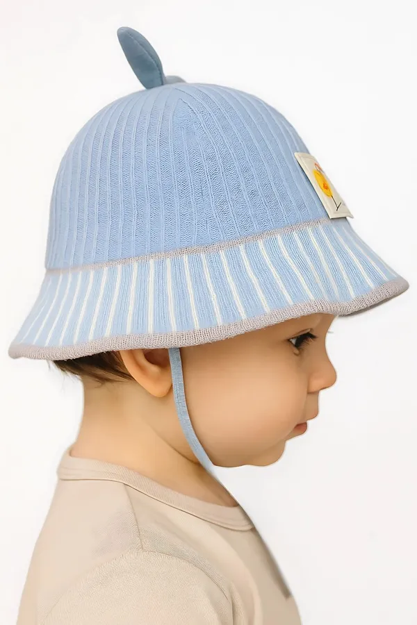 Light_Blue_Pure_Cotton_Cap_For_Boys_&_Girls