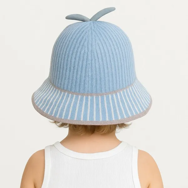 Light_Blue_Pure_Cotton_Cap_For_Boys_&_Girls