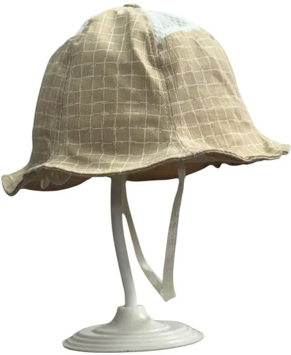 Brown_Pure_Cotton_Cap_For_Boys_&_Girls