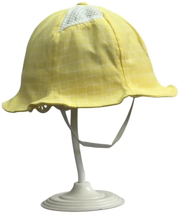 Yellow_Pure_Cotton_Cap_For_Boys_&_Girls