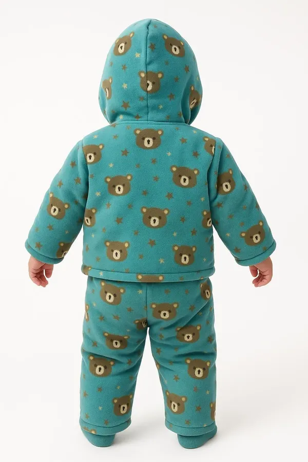 Pastel_Green_Wool_Casual_T-Shirt_Pyjama_For_Baby_Boys_&_Baby_Girls