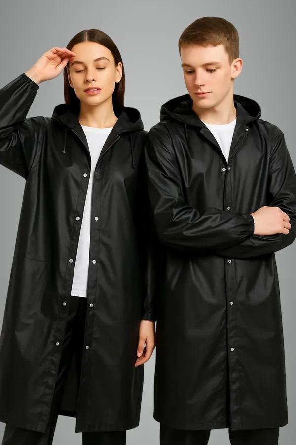 Black_Polyester_Solid_Raincoat_For_Men_&_Women
