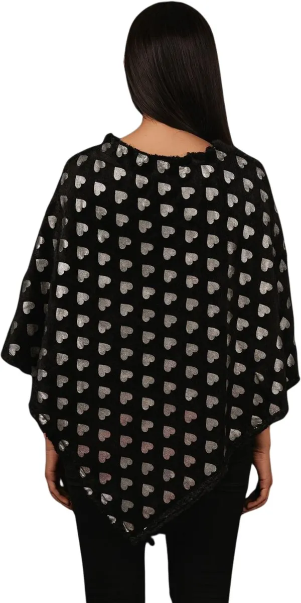 Black_Velvet_Poncho_For_Women