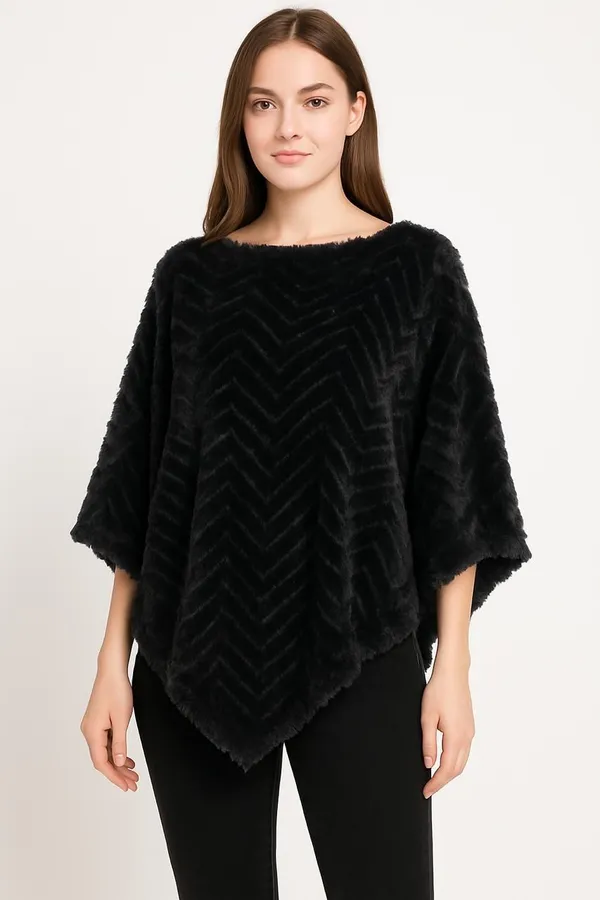 Black_Velvet_Poncho_For_Women