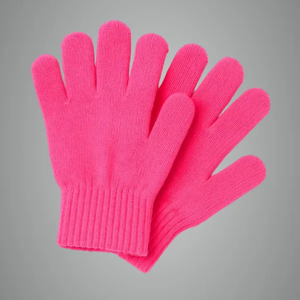 Pink_Wool_Blend_Glove_For_Boys_&_Girls