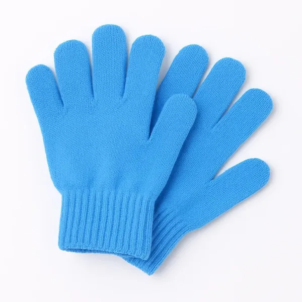 Sky_Blue_Wool_Blend_Glove_For_Boys_&_Girls