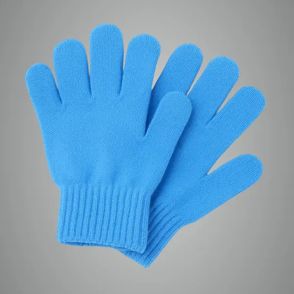 Sky_Blue_Wool_Blend_Glove_For_Boys_&_Girls