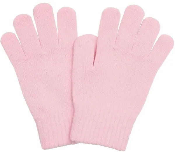 Light_Pink_Wool_Blend_Glove_For_Boys_&_Girls