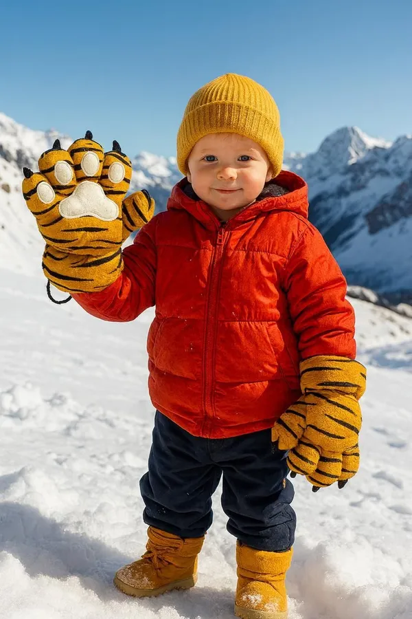 Yellow_&_Black_Fleece_Glove_For_Boys_&_Girls