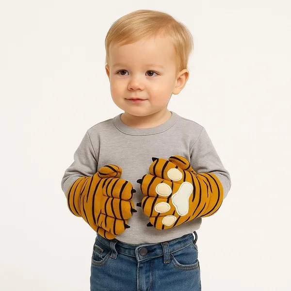 Yellow_&_Black_Fleece_Glove_For_Boys_&_Girls