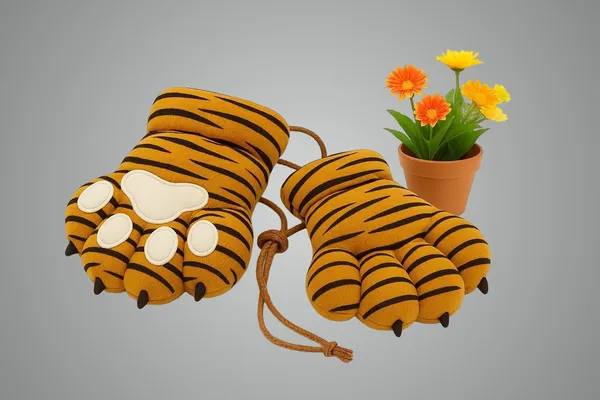 Yellow_&_Black_Fleece_Glove_For_Boys_&_Girls