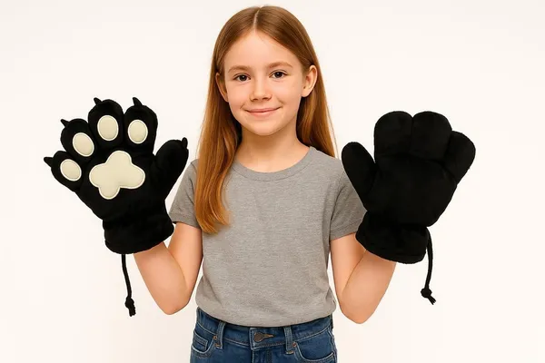 Black_Faux_Velvet_Glove_For_Boys_&_Girls