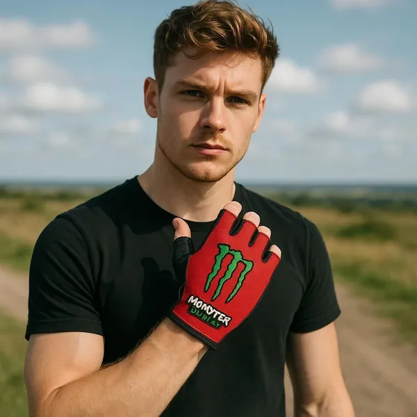 Red_Polyester_Self_Design_Winter_Gloves_For_Men