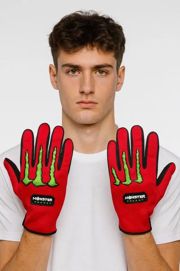 Red_Polyester_Solid_Winter_Gloves_For_Men