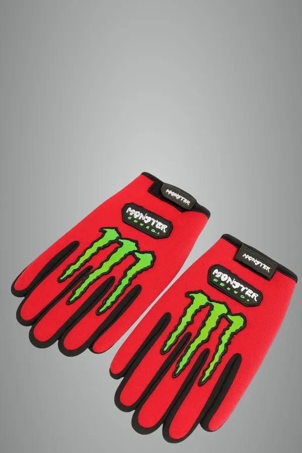Red_Polyester_Solid_Winter_Gloves_For_Men