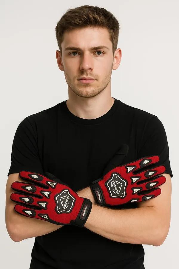 Red_Polyester_Solid_Winter_Gloves_For_Men