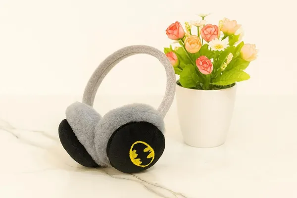 Black_&_Grey_Soft_Cozy_Fleece_Earmuffs_For_Kids_&_Adults