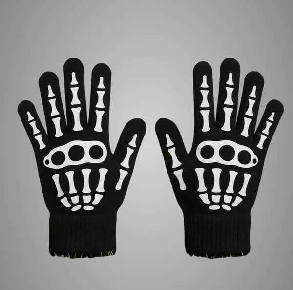 Black_&_White_Wool_Blend_Glove_For_Boys_&_Girls