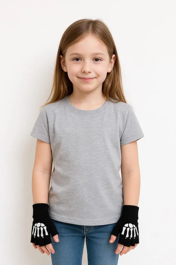 Black_Wool_Blend_Glove_For_Boys_&_Girls