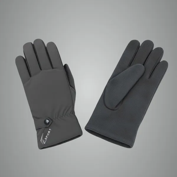 Grey_Polyester_Solid_Winter_Gloves_For_Men