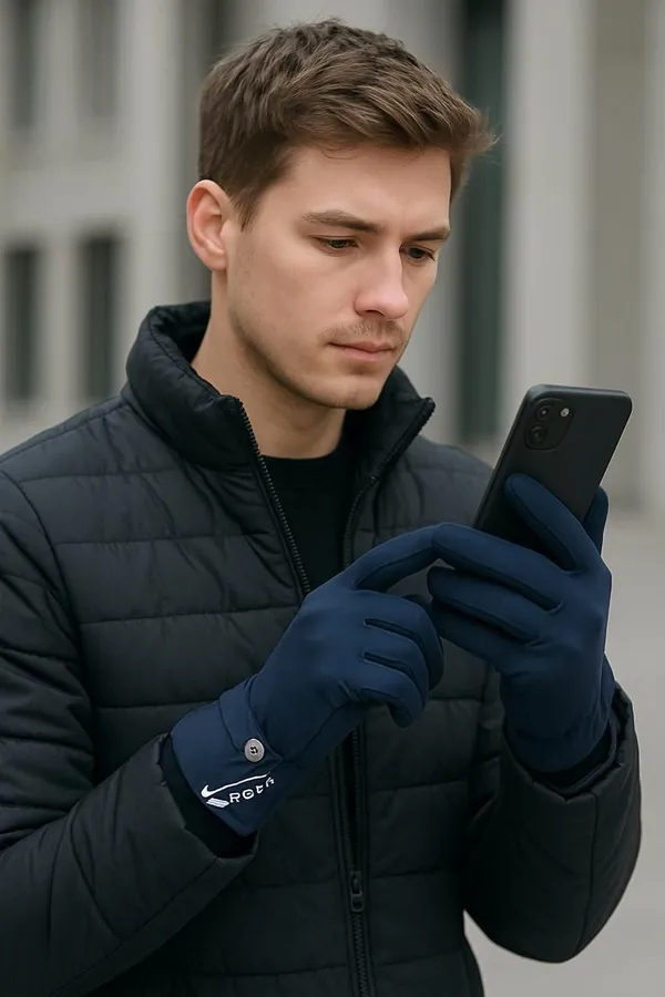 Navy_Polyester_Solid_Winter_Gloves_For_Men