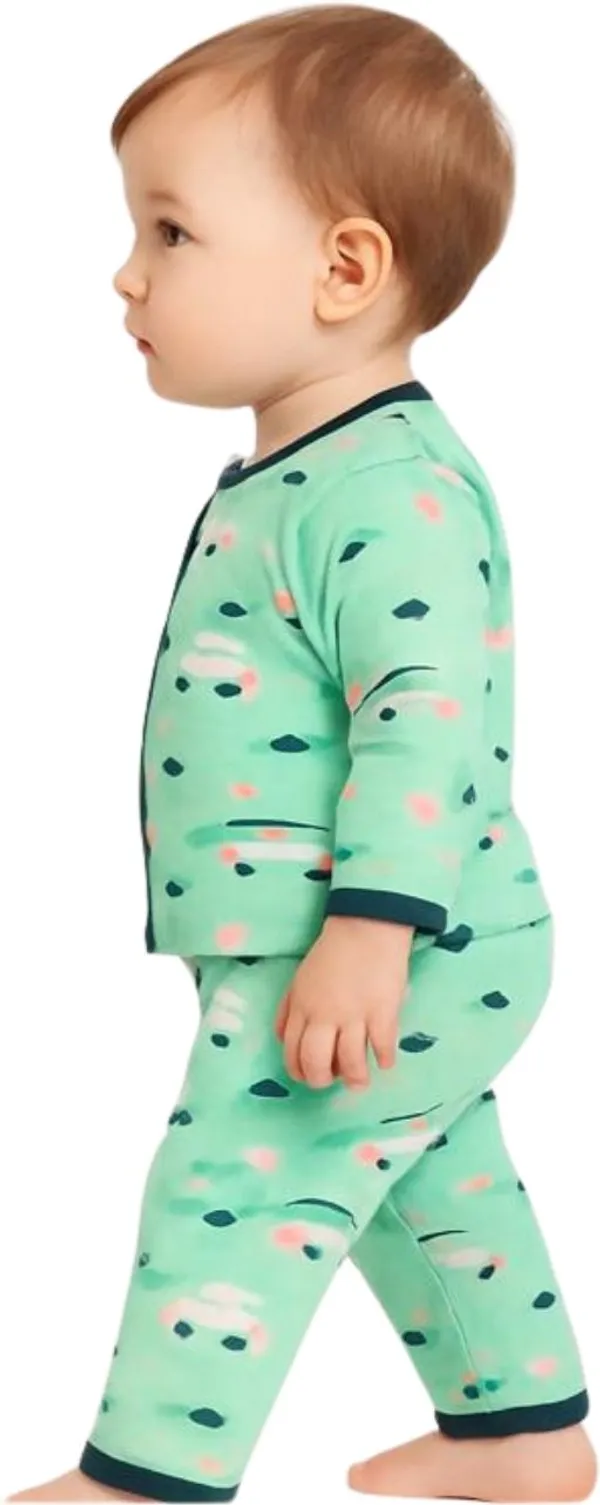 Green_Cotton_Blend_Casual_Shirt_Pyjama_For_Baby_Boys_&_Baby_Girls